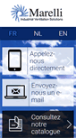 Mobile Screenshot of marelli.be